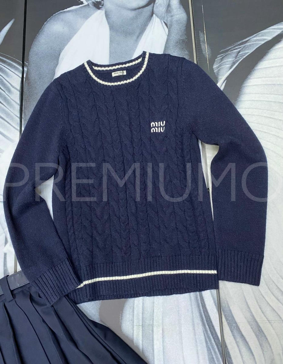 Miu miu свитер PR536396 Miu miu свитер PR536396