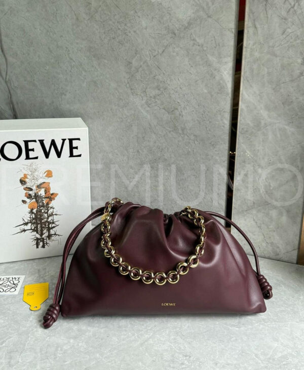Loewe Large Flamenco purse сумка дизайнерская PR601726 11