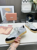 Miu Miu Bleached leather sneakers кроссовки PR864416 10