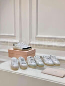 Miu Miu Bleached leather sneakers кроссовки PR864416 13