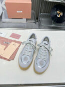Miu Miu Bleached leather sneakers кроссовки PR292092 7