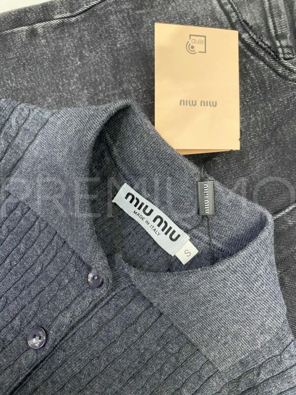 Miu miu поло PR734537 3