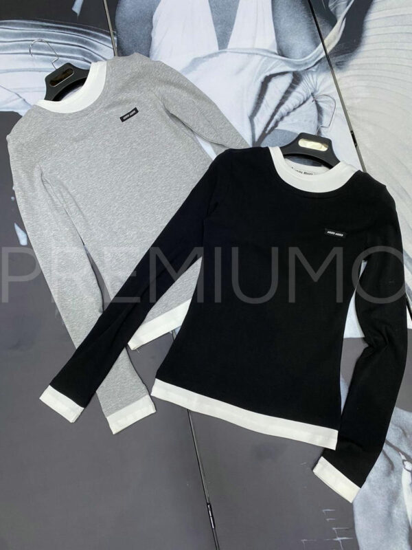 Miu miu лонгслив PR405725 5