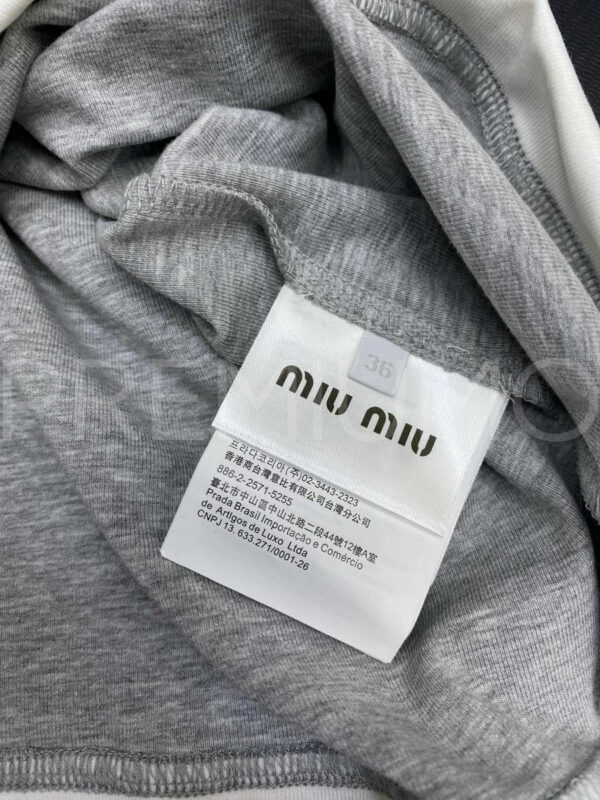 Miu miu лонгслив PR663926 4