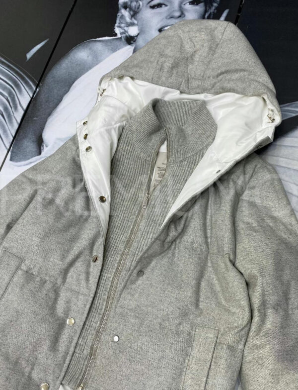 Brunello Cucinelli пуховик PR627147 4
