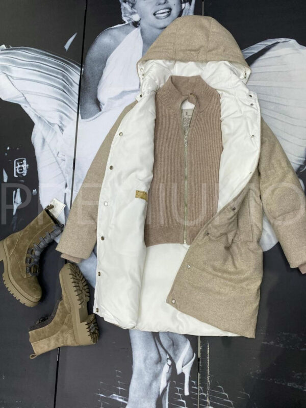 Brunello Cucinelli пуховик PR857159 3