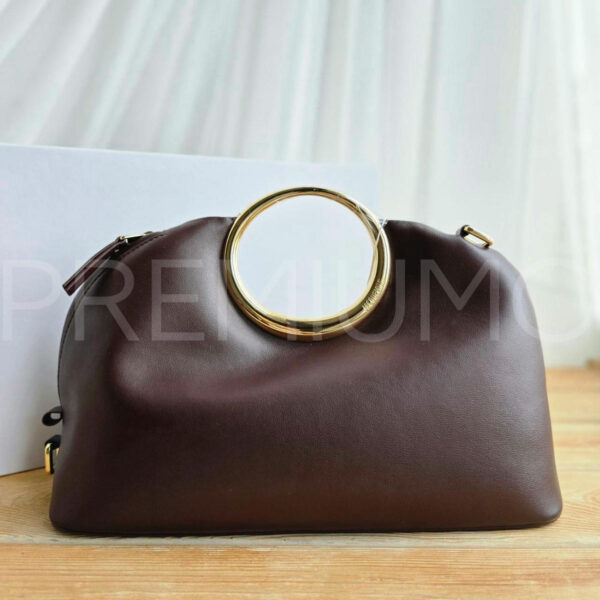 Jacquemus сумка коричневая дизайнерская PR250110 11