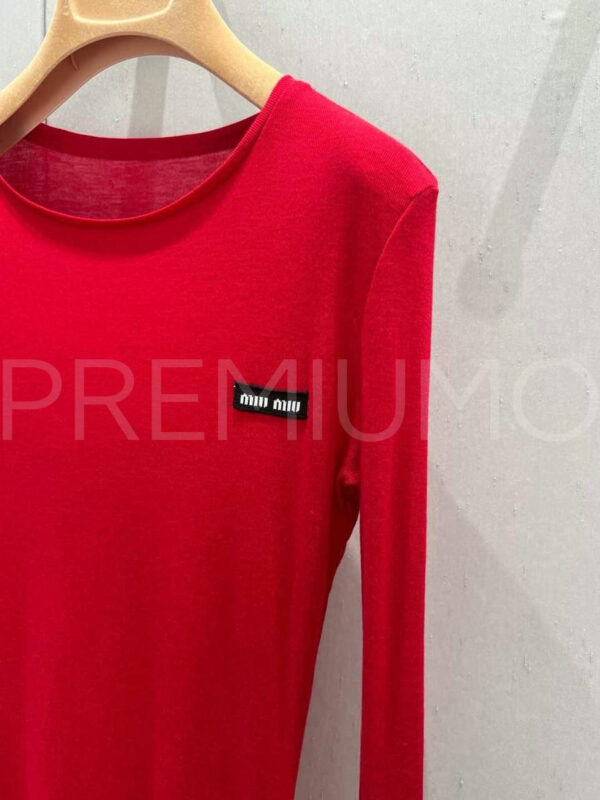Miu miu лонгслив PR706143 7