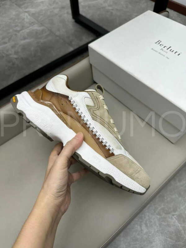 Berluti кроссовки PR731211 6