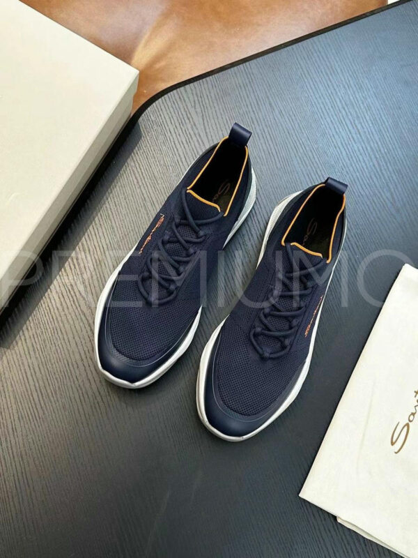 Santoni кроссовки PR526807 4