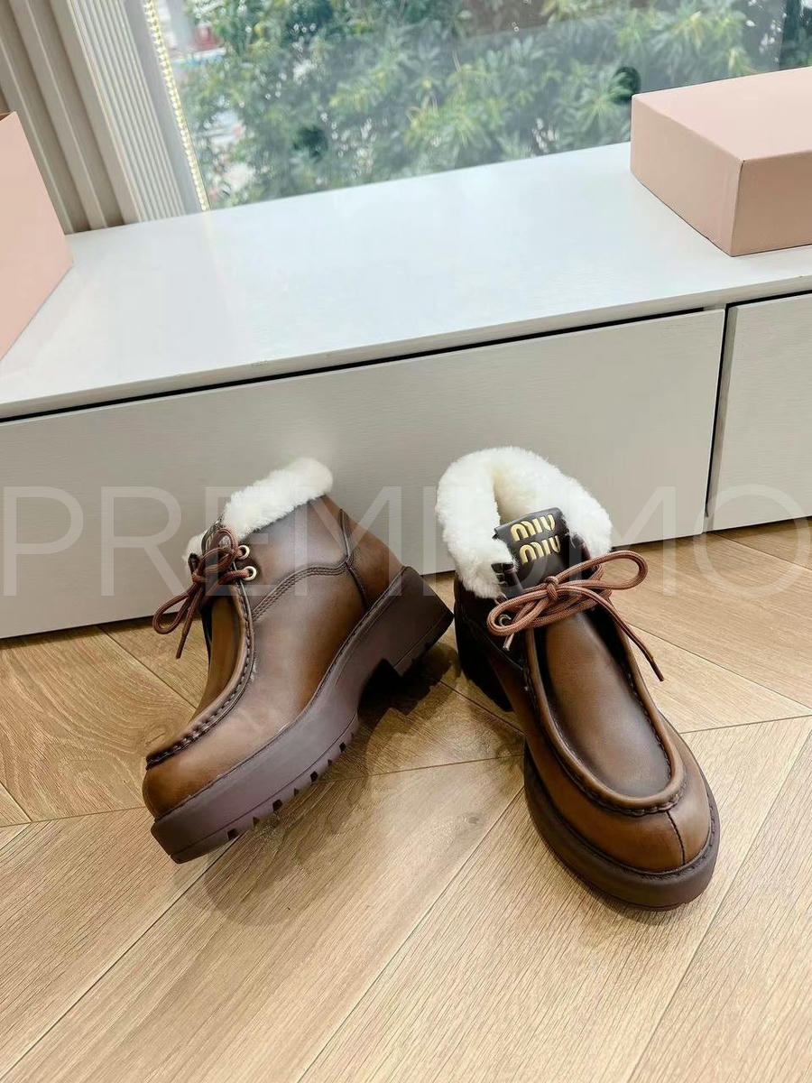 Miu Miu ботинки PR524875 Miu Miu ботинки PR524875