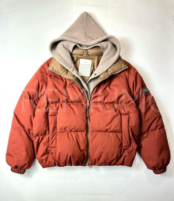 Brunello Cucinelli пуховик PR387837