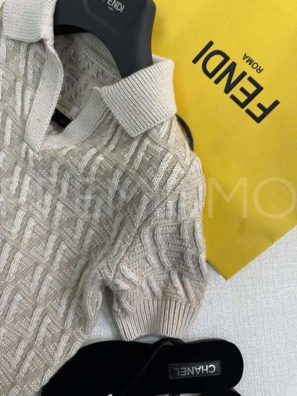 Fendi поло PR664437 3