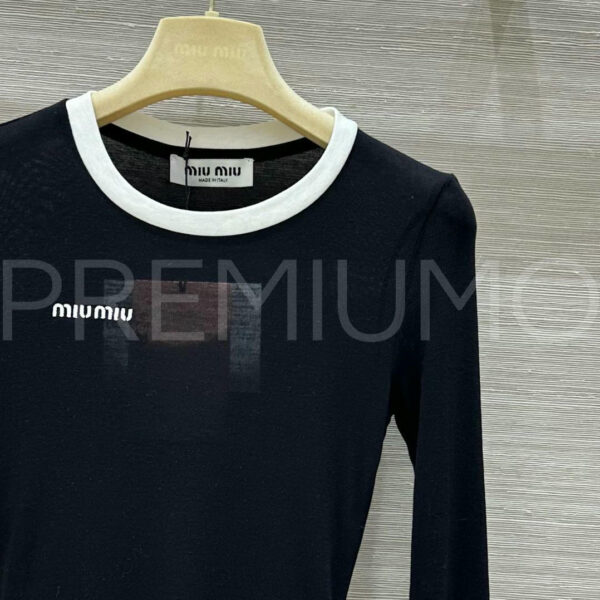 Miu miu лонгслив PR479540 4