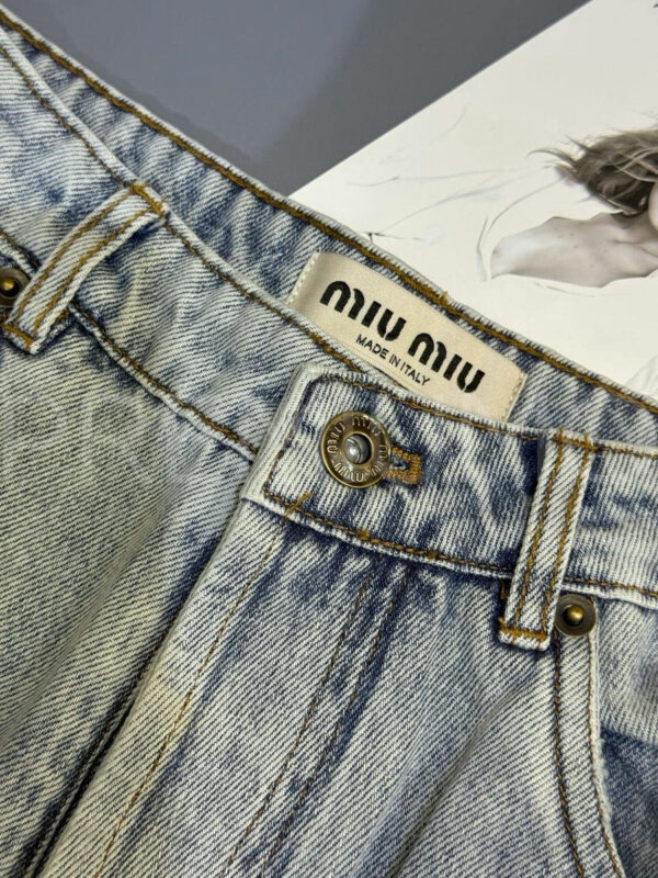 Miu Miu джинсы PR974284 4