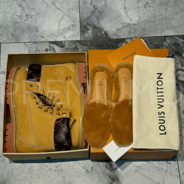 Louis Vuitton x Timberland ботинки PR397440 5