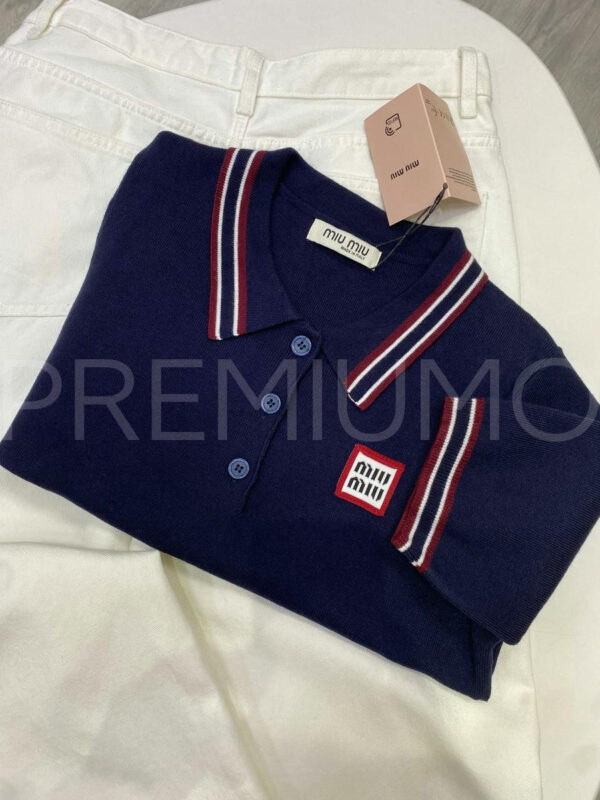 Miu miu поло PR815377 2