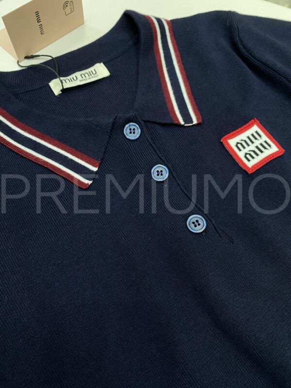 Miu miu поло PR815377 4