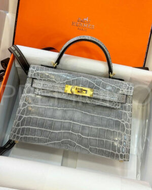 Hermes Kelly mini crocodile сумка PR864541 Hermes Kelly mini crocodile сумка PR864541