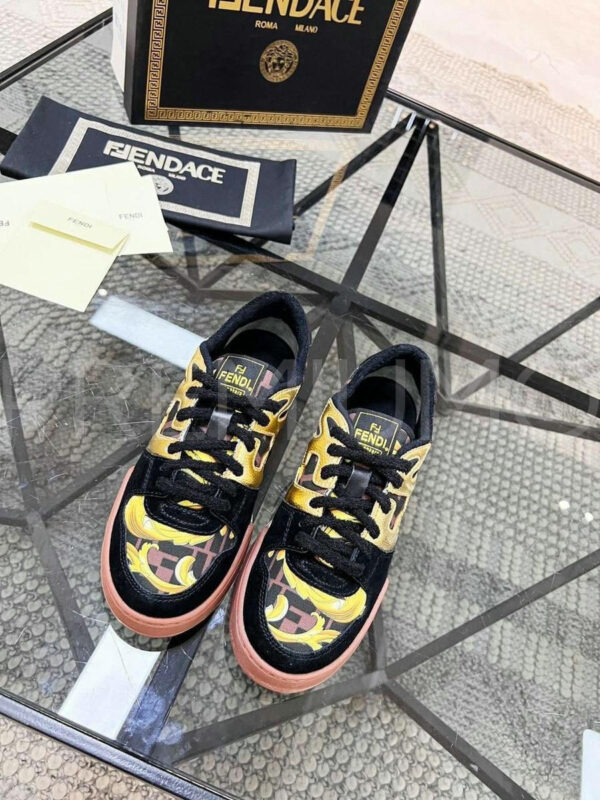 Fendi кроссовки PR445548 6