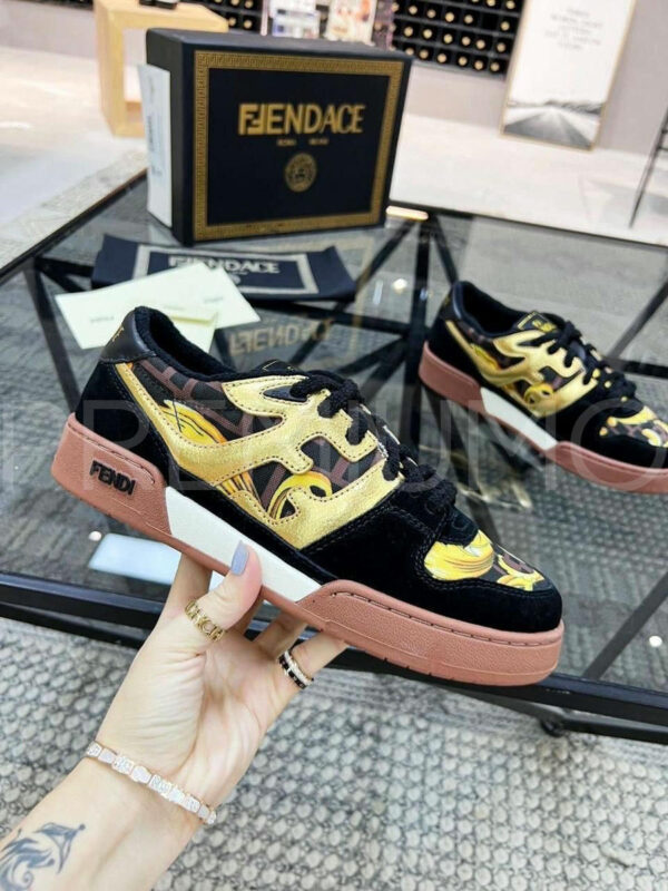 Fendi кроссовки PR445548 7