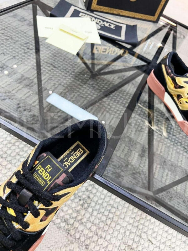 Fendi кроссовки PR445548 4