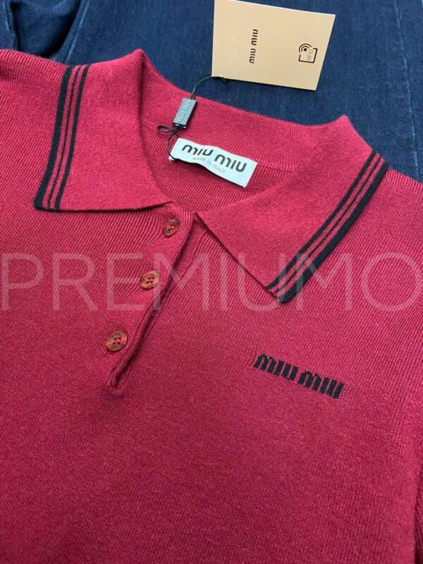 Miu miu поло PR879217 2
