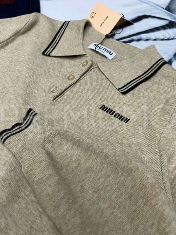 Miu miu поло PR665328 2