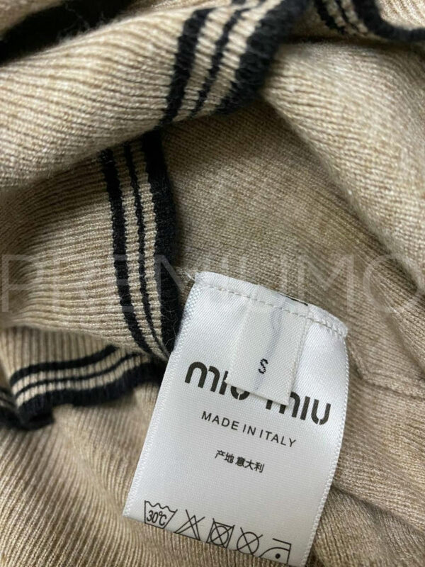 Miu miu поло PR665328 3