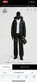 Moncler пуховик PR873175 20