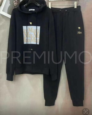 Max Mara костюм трендовый черный PR989031