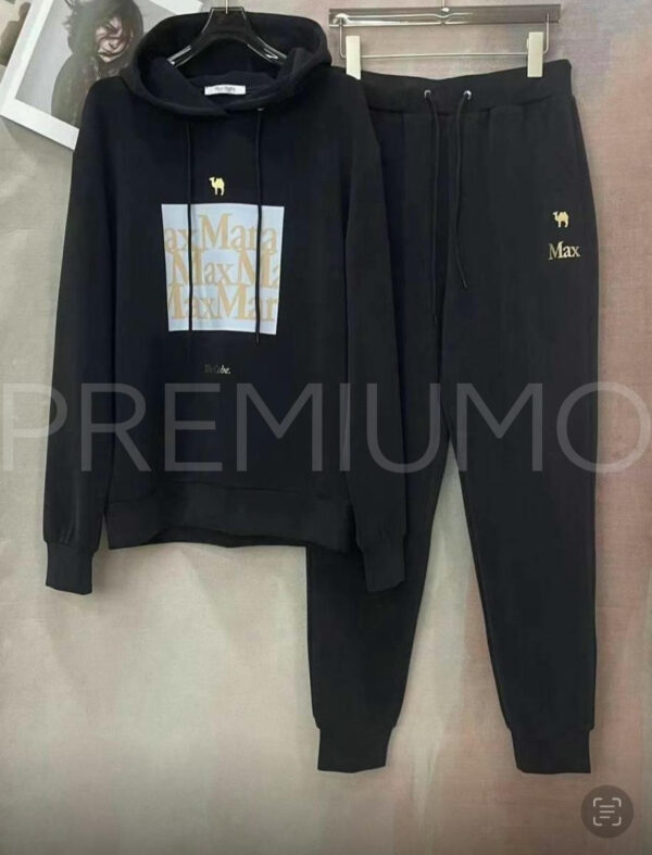 Max Mara костюм трендовый черный PR989031