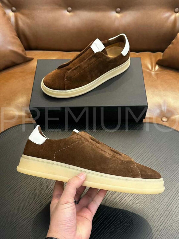 Kiton кеды коричневые PR564850 2