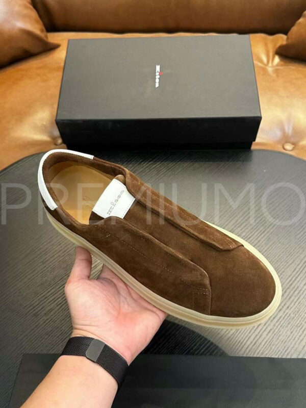Kiton кеды коричневые PR564850 3
