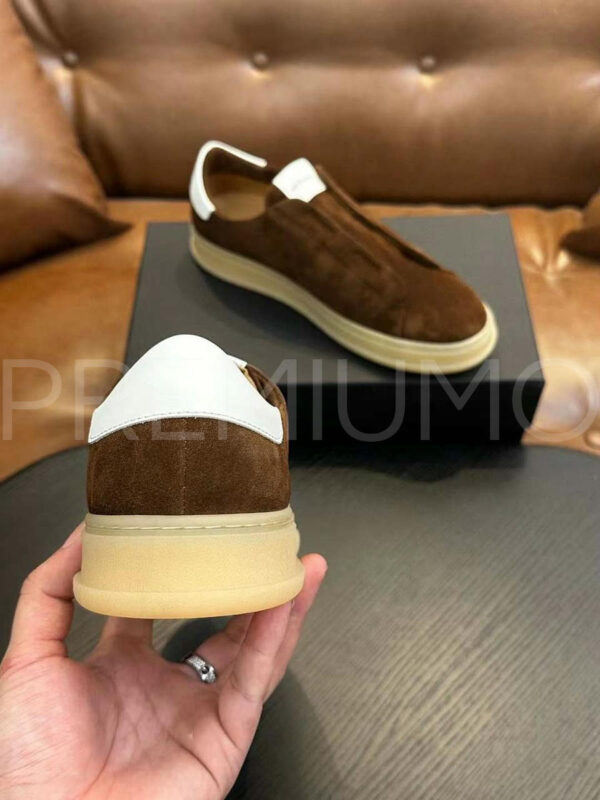 Kiton кеды коричневые PR564850 4