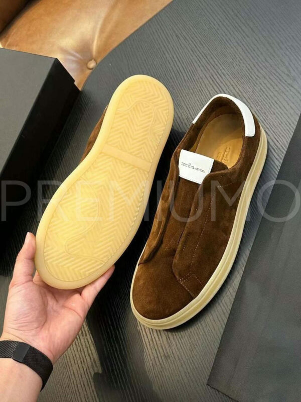 Kiton кеды коричневые PR564850 5