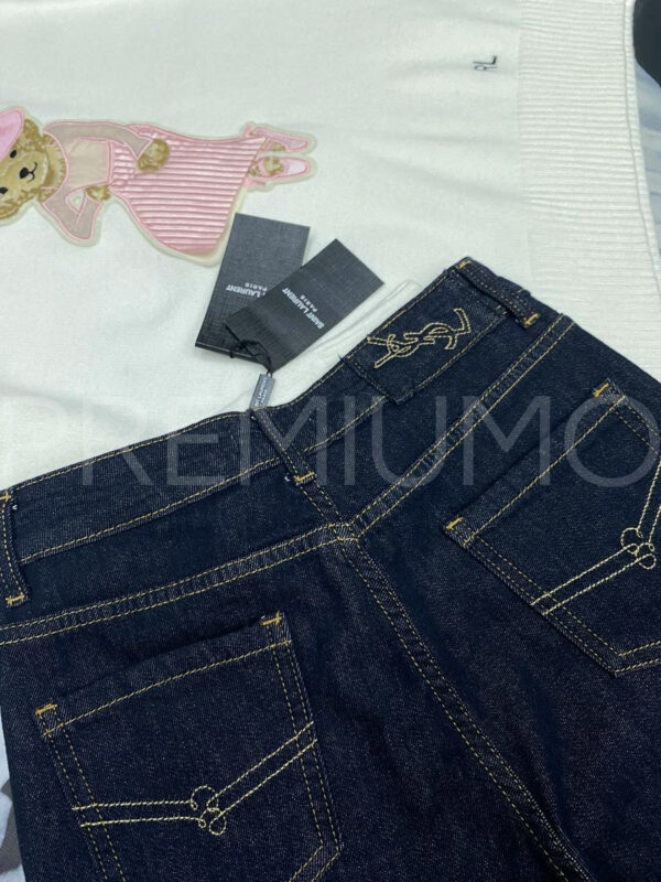 Yves Saint Laurent джинсы PR398608 4