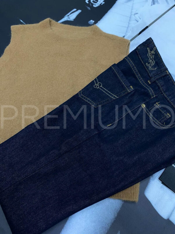 Yves Saint Laurent джинсы PR398608 6