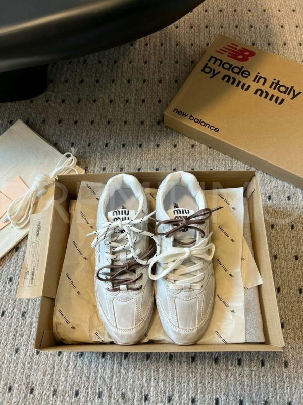 Miu Miu & New Balance кроссовки PR123634 4