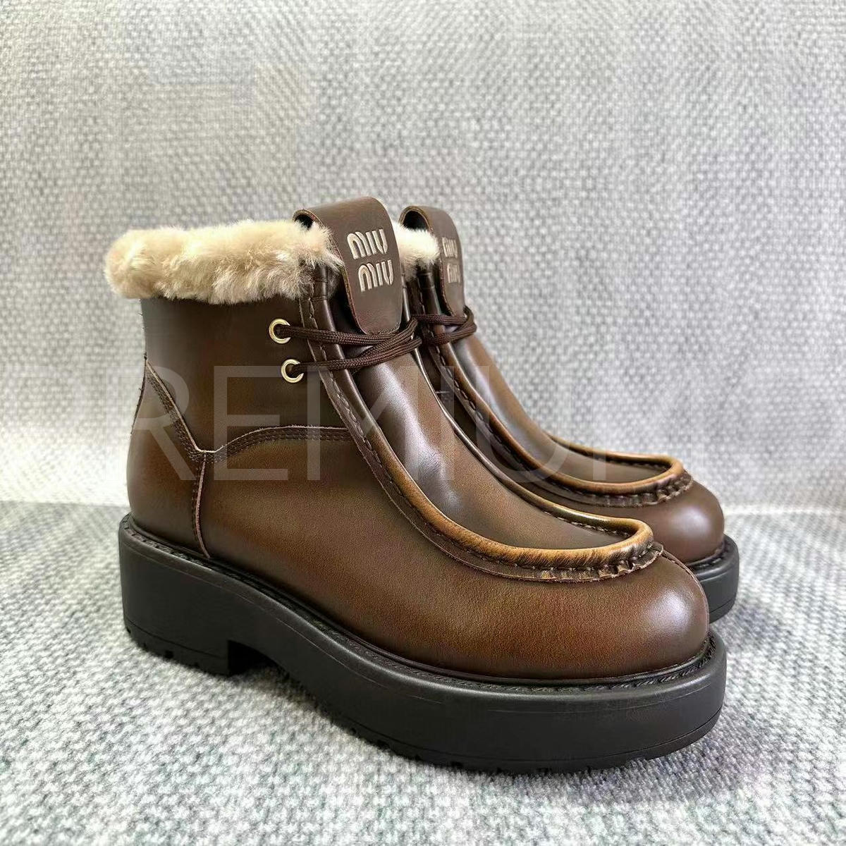 Miu Miu ботинки PR609170 2 Miu Miu ботинки PR609170 2