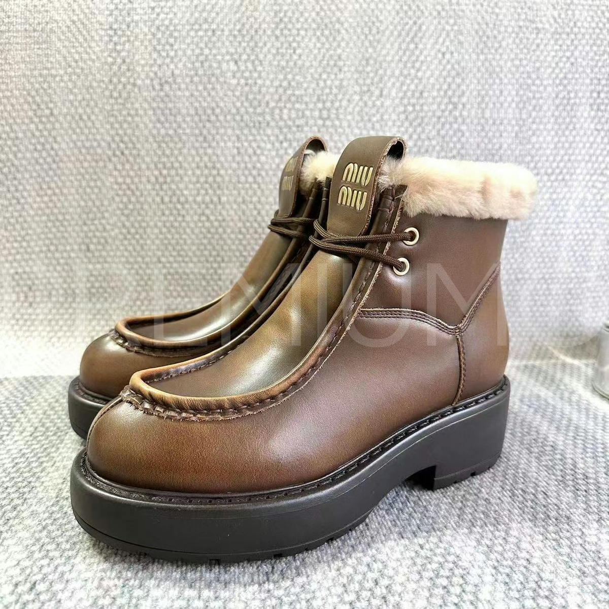 Miu Miu ботинки PR609170 4 Miu Miu ботинки PR609170 4