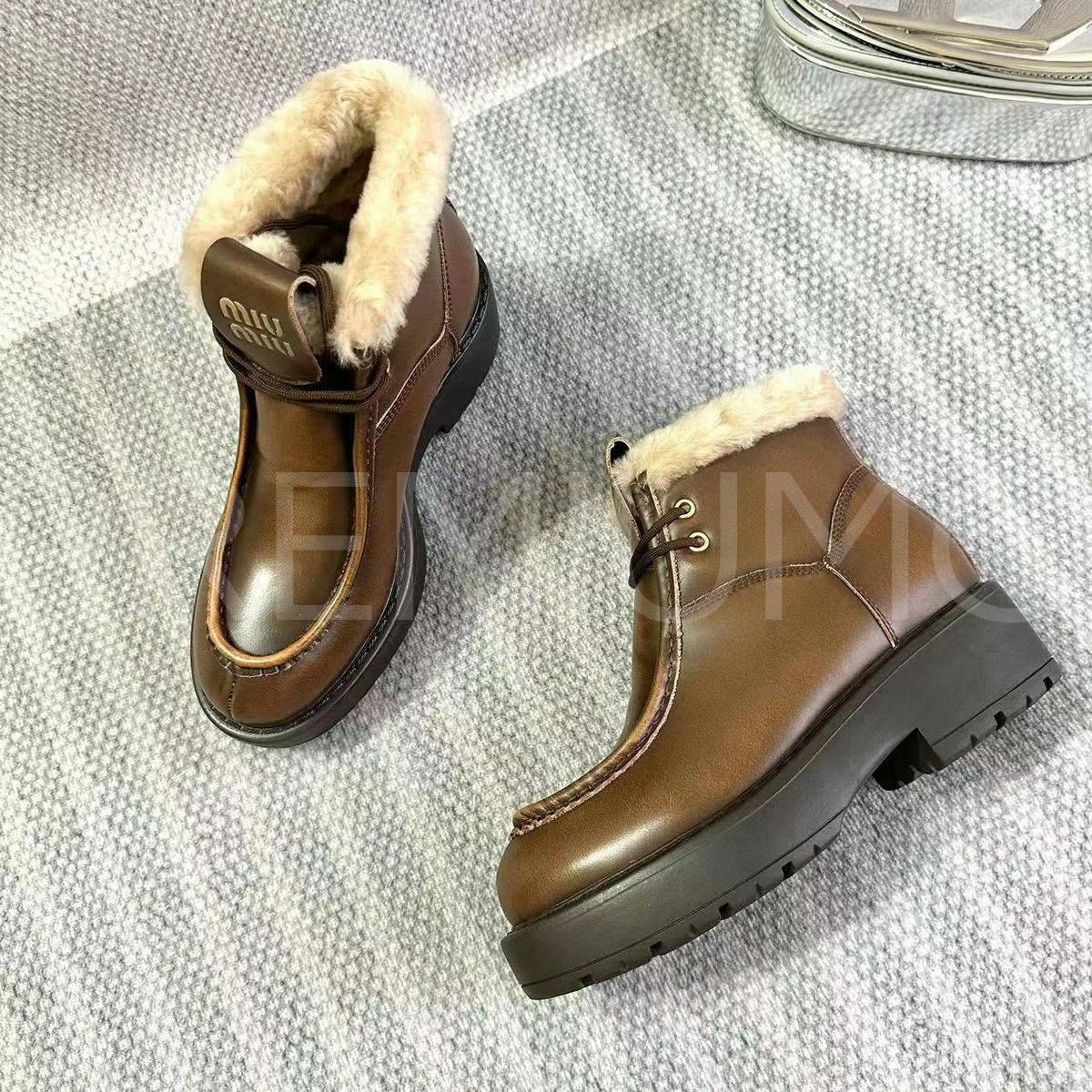 Miu Miu ботинки PR609170 3 Miu Miu ботинки PR609170 3