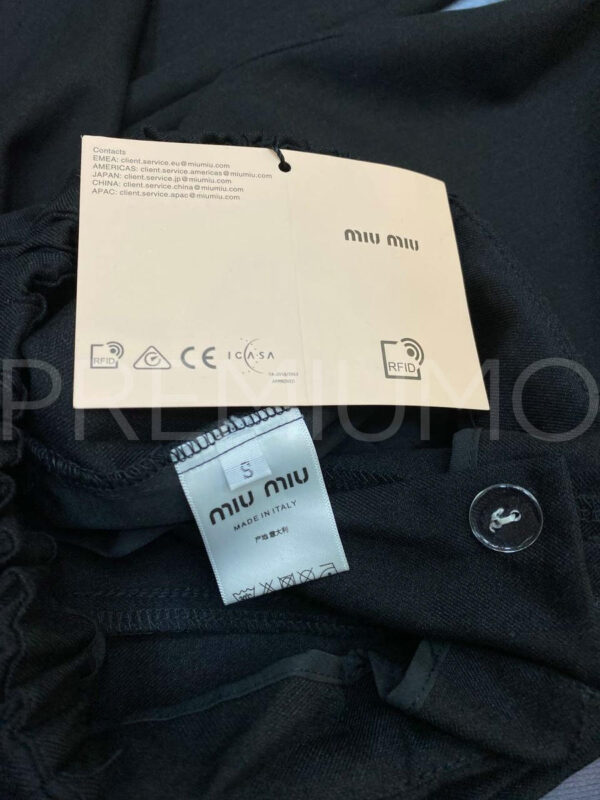 Miu miu брюки PR369321 6