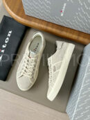 Kiton бежевые кеды PR993530 8