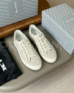 Kiton бежевые кеды PR993530