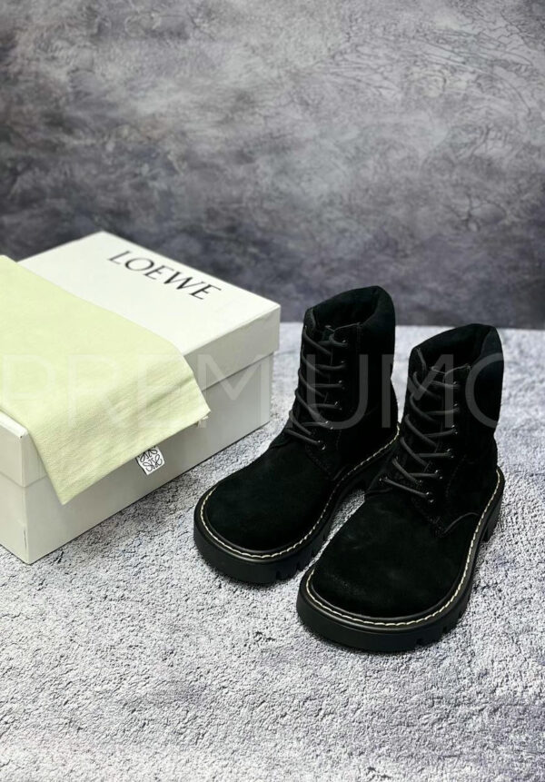 Loewe ботинки черные PR688320 3