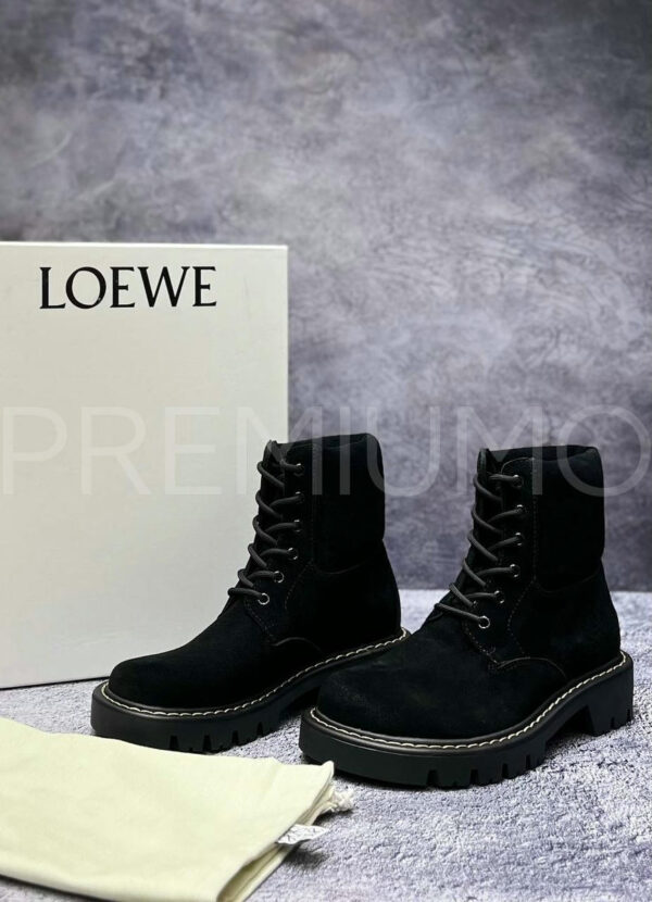 Loewe ботинки черные PR688320