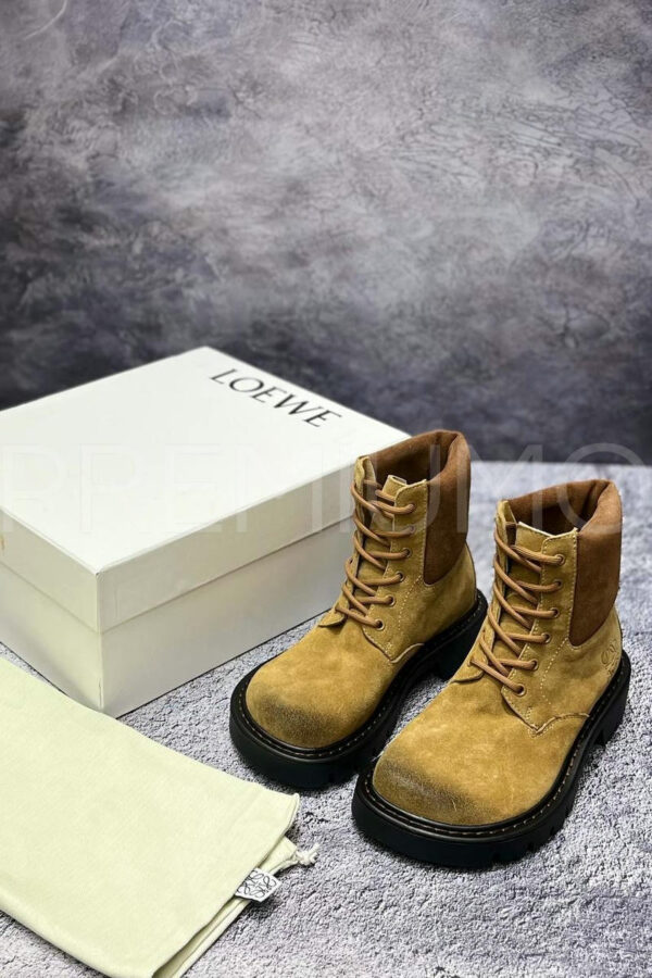 Loewe ботинки замшевые PR248711 2