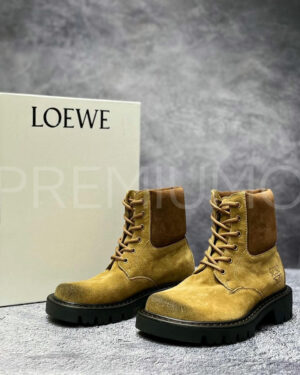 Loewe ботинки замшевые PR248711