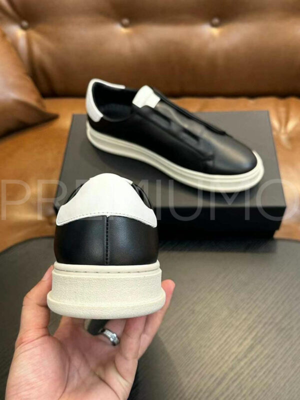 Kiton кожаные кеды PR680472 4